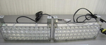 Стробоскопы в решетку Led 2-44 красно/синие(7807)