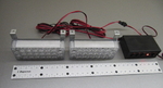 Стробоскопы в решетку ,фара вспышка Led 51027 синий(7811)