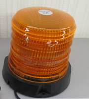 Проблесковый маячок LED 04 10-30V на магните оранжевый(7833)
