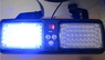 Стробоскоп проблесковый маячок на козырек синий Led Visor Strob(7843)