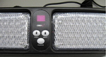 Стробоскоп проблесковый маячок на козырек синий Led Visor Strob(7843)