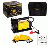 Компрессор "T-max" 45A/150psi/160L/min/ клеммы/шланг (7860) 