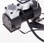 Компрессор "VOIN" VL-550 150psi/15Amp/40л/прикур./фонарь/дефлятор/переходник на клеммы (7872)