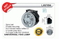 Фары дополнительные DLAA 104W/H3-12V-55W/D=100mm компл.(7916)