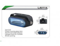 Фары дополнительные DLAA 114 BL/H3-12V-55W/142*49mm компл.(7921) 