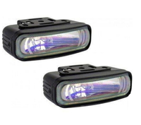 Фары дополнительные DLAA 162 RY/H3-12V-55W/120*37mm компл.(7922) 