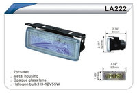 Фары дополнительные DLAA 222 W/H3-12V-55W/125*47mm компл.(7934) 