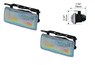 Фары дополнительные DLAA 444 RY/H3-12V-55W/129*53mm компл.(7946) Фары дополнительные DLAA 444 RY/H3-12V-55W/129*53mm компл.(7946)
