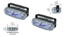 Фары дополнительные DLAA 600 W/2хH3-12V-55W/145*50mm компл.(7952)