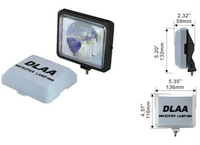 Фары дополнительные DLAA 886 BW/H3-12V-55W/136*116mm/крышка(7962) 