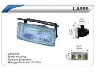 Фары дополнительные DLAA 999 W/H3-12V-55W/129*53mm компл.(7972) 
