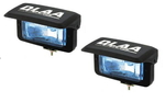 Фары дополнительные DLAA 1005 W/H3-12V-55W/160*83mm/крышка компл.(7974)