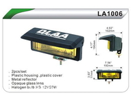 Фары дополнительные DLAA 1006 W/H3-12V-55W/192*77mm/крышка компл.(7976) 