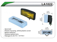 Фары дополнительные DLAA 1022 BL/H3-12V-55W/190*76mm/крышка компл.(7988) 