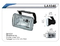 Фары дополнительные DLAA 1040 W/H3-12V-55W/97*58mm компл.(7996)
