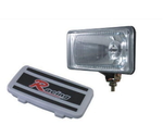 Фары дополнительные DLAA 1042 W/H3-12V-55W/195*96mm/крышка (7998)