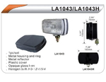 Фары дополнительные DLAA 1043 W/H3-12V-55W/185*103mm/ВОЛГА/крышка(7999)