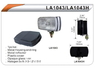 Фары дополнительные DLAA 1043 W/H3-12V-55W/185*103mm/ВОЛГА/крышка(7999)