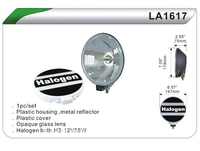 Фары дополнительные DLAA 1617 W/H3-12V-55W/D=167mm/крышка (8012) 