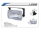 Фары дополнительные DLAA 1699 W/H3-12V-55W/152*74mm (8013)