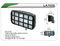 Фары дополнительные DLAA 7050 W/H3-12V-55W/196*82mm/решетка компл.(8033)