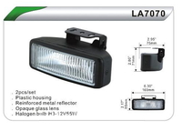 Фары дополнительные DLAA 7070 W/160*55mm комплект (8038) 