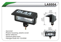 Фары дополнительные DLAA 8004D BL/H3-12V-55W/168*71mm/крышка компл.(8040)