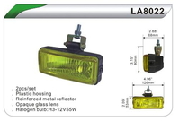 Фары дополнительные DLAA 8022 W/126*53mm комплект (8041) 