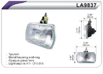 Фары дополнительные DLAA 9837 W/КАМАЗ,МАЗ,ГАЗ/H1-12V-55W/180*98mm (8055)