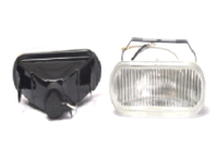 Фары дополнительные модель VARRAN HY-001H-1/CLEAR H3-12V-55W/130*40mm компл.(8061) 