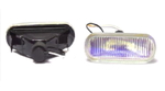 Фары дополнительные модель VARRAN HY-001H-1/RAINBOW H3-12V-55W/130*40mm компл.(8062)
