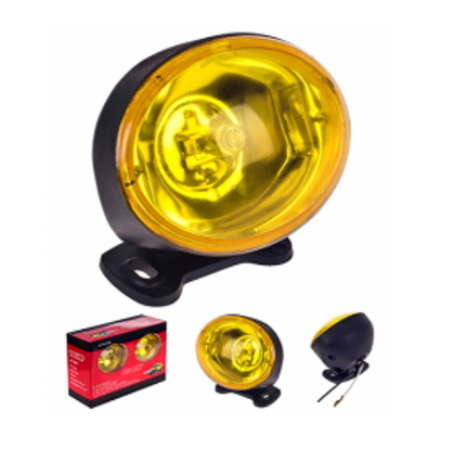Фары дополнительные модель VARRAN HY-005/YELLOW H3-12V-55W/95*80mm компл.(8064)