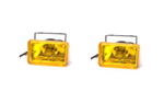 Фары дополнительные модель VARRAN HY-032/YELLOW H3-12V-55W/61*41mm компл.(8066)
