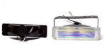 Фары дополнительные модель VARRAN HY-050A/RAINBOW H3-12V-55W/178*35mm (8077)