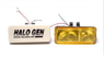 Фары дополнительные модель VARRAN HY-116B/YELLOW H3-12V-55W/190*75mm (BIGIE)(8093)