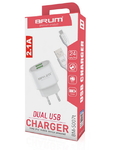 Сетевое зарядное BRUM BM-S007t (2USB 2.1A)Type-C 8163BMS007t