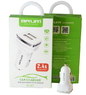 Автомобильное зарядное устройство BRUM BM-A002 (2USB 2.4A)с кабелем Lightning8167BMA002