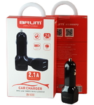 Автомобильное зарядное устройство BRUM BM-A003 (2USB 2.1A) с кабелем Lightning 8171BMA003