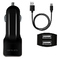 Автомобильное зарядное устройство BRUM BM-A003 (2USB 2.1A) с кабелем Type-C 8172BMA003