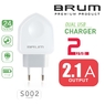 Сетевое зарядное BRUM BM-S002 (2USB 2.1A)8173BMS002 Сетевое зарядное BRUM BM-S002 (2USB 2.1A)8173BMS002