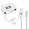 Сетевое зарядное BRUM BM-S009 (2USB 2.4A) Lightning 8178BMS009