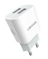 Сетевое зарядное USAMS US-CC023 (2USB 2.4A) 8191USCC023 