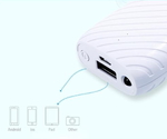 Портативная батарея Power Bank Remax Pineapple 10000 mAh White(8193W)