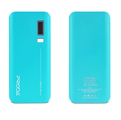 Портативная батарея Power Box REMAX Proda Jane PPL-6 LCD V10i 20000 mAh Blue(8195BPPL6LCDV10i)
