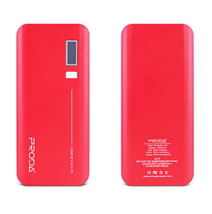 Портативная батарея Power Box REMAX Proda Jane PPL-6 LCD V10i 20000 mAh Red(8196RPPL6LCDV10i)