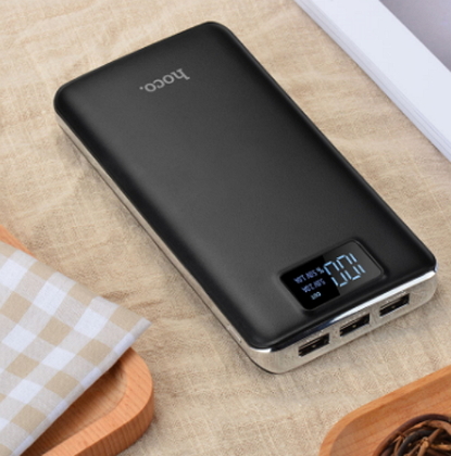 Портативная батарея Power Bank HOCO B23B Flowed 20000 mAh Black(8214BB23B)