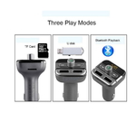 Bluetooth FM-трансмиттер модулятор Earldom M11 Серый(8228M11)