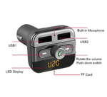 Bluetooth FM-трансмиттер модулятор Earldom M11 Серый(8228M11)