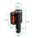 Bluetooth FM-трансмиттер модулятор Earldom M10 Чёрный (8229M10)