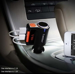 Bluetooth FM-трансмиттер модулятор Earldom M10 Чёрный (8229M10)